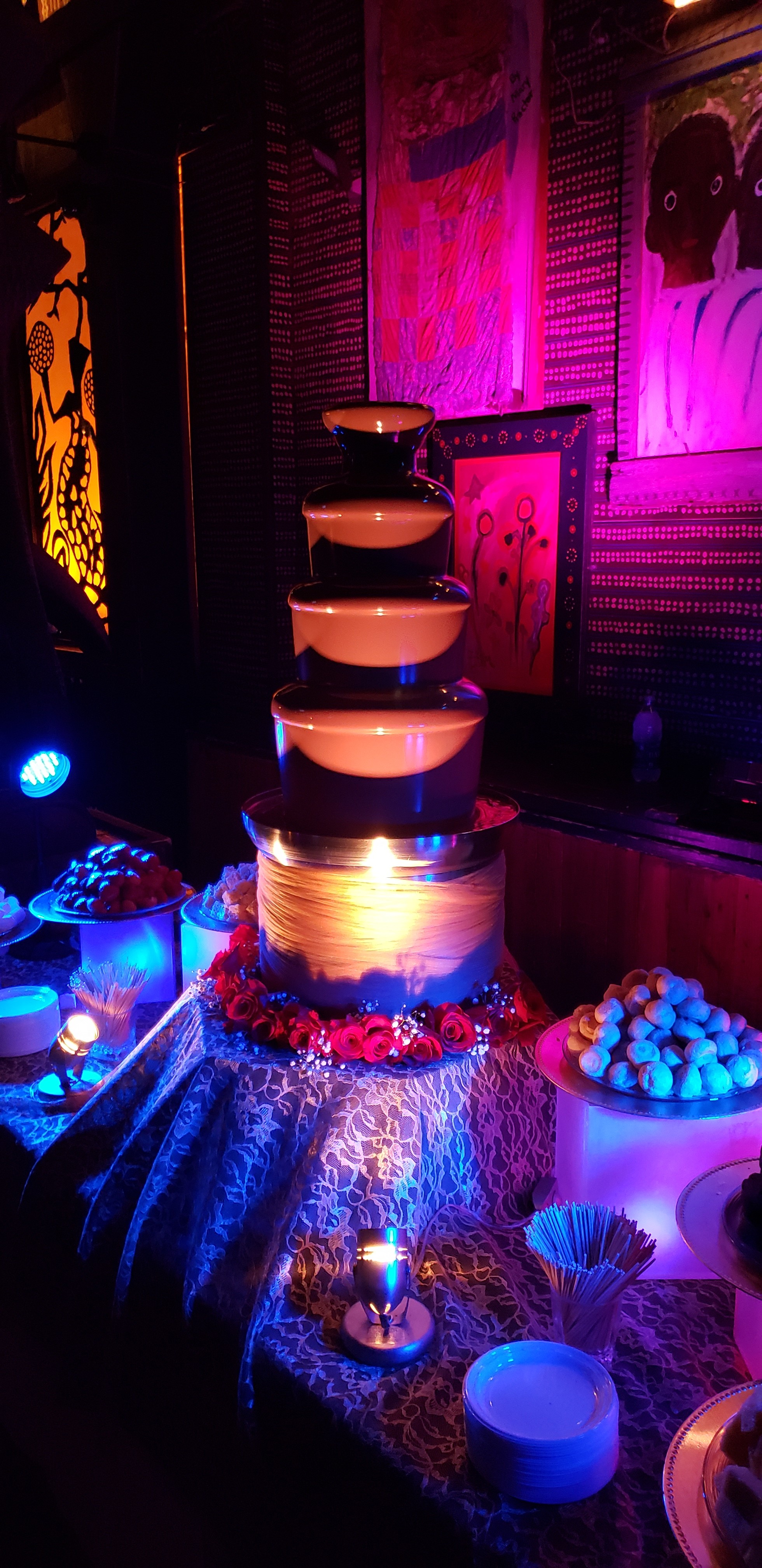 Past Event Rental Photos Chocolate Fountain Productions